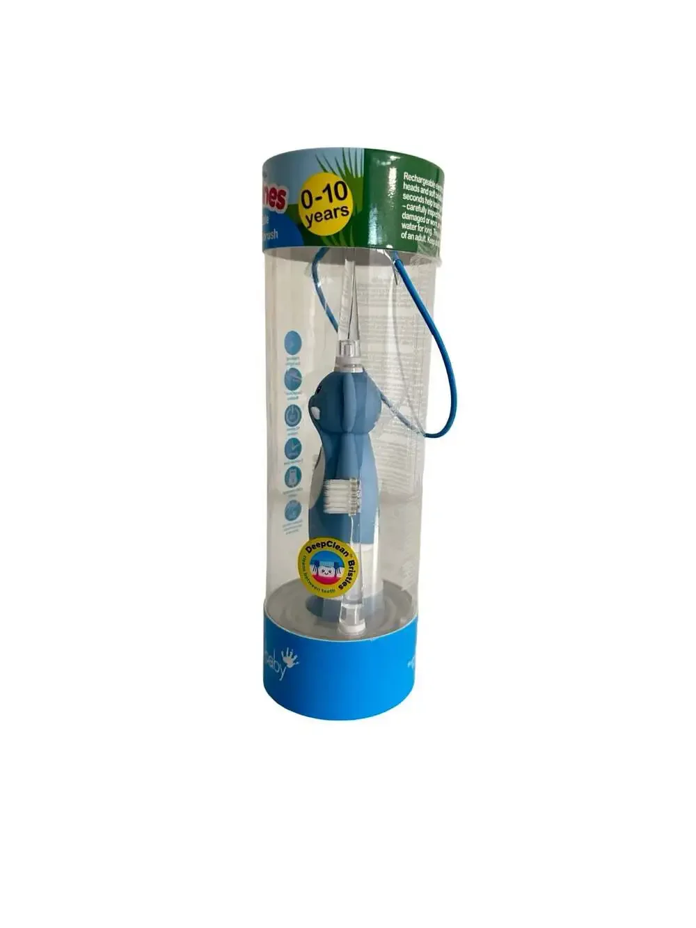 Brush-Baby WildOnes Rechargeable Kids Electric Toothbrush - Evie Elephant